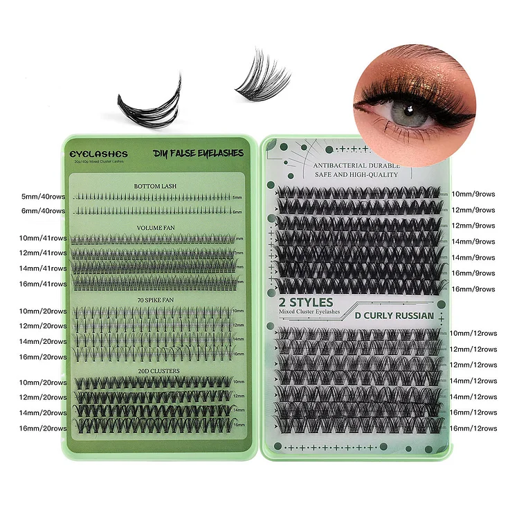 Diy Single Cluster False Eyelashes Thick Segmented Grafted Eyelashes