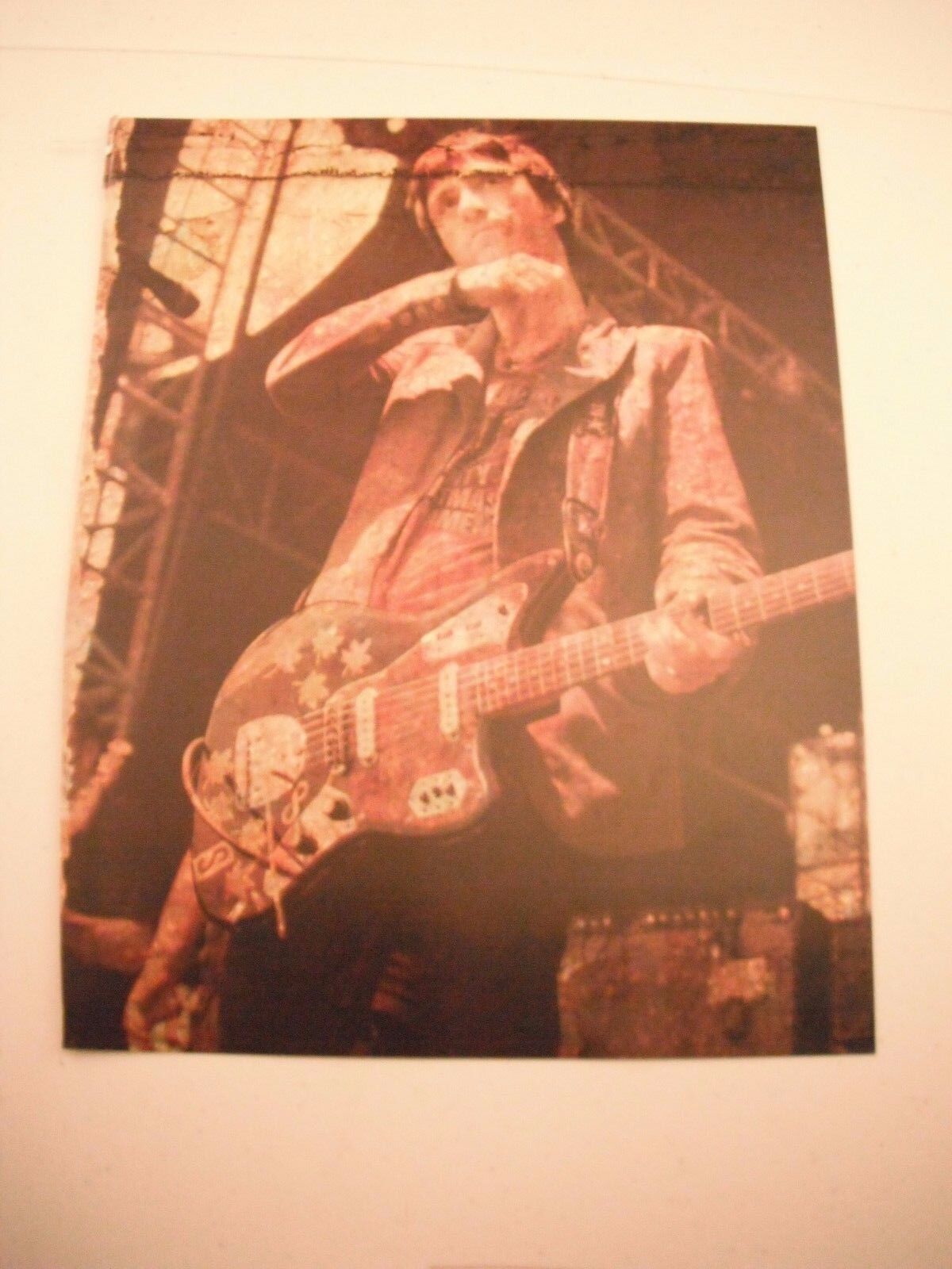 Johnny Marr Guitarist 12x9 Coffee Table Book Photo Poster painting Page #2