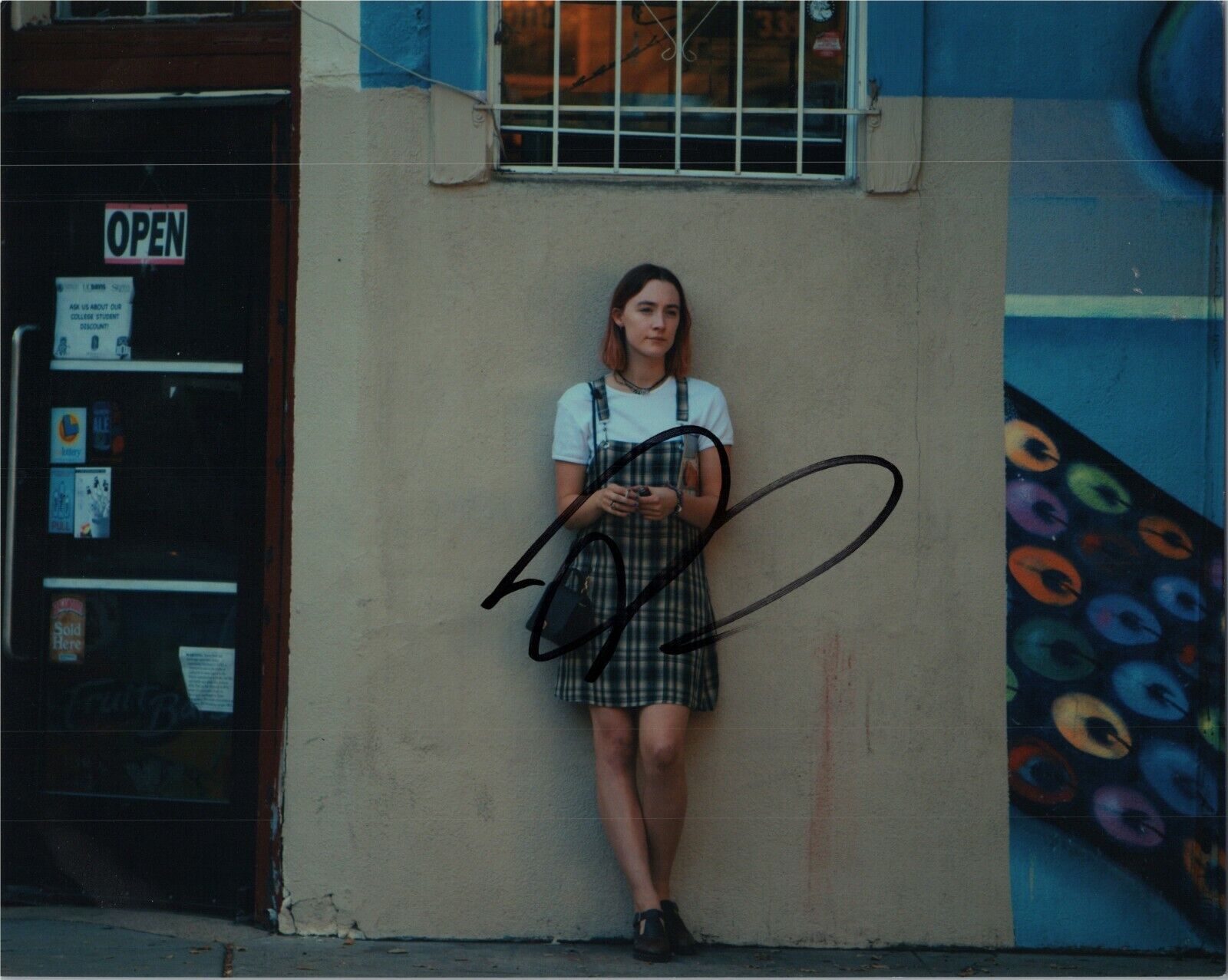 ~~ SAOIRSE RONAN Authentic Hand-Signed LADY BIRD