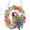2Pcs couronne de perroquet - 5d bricolage artisanat pendentif