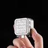 Portable Magnetic Splicing LED Fill Light Adjustable Color Temperature Mini Camera Video Light