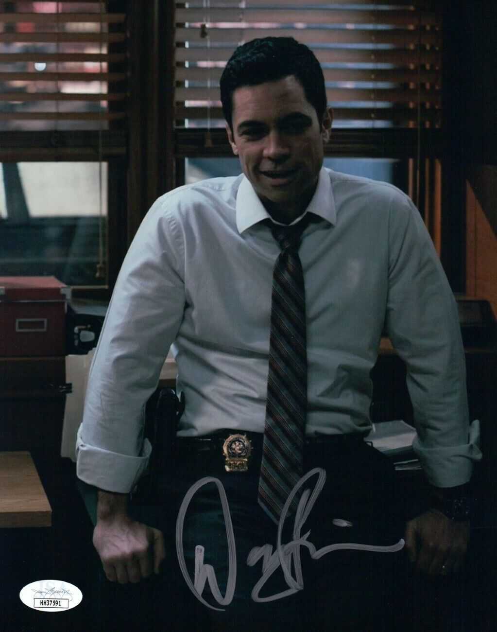 Danny Pino Signed Autographed 8X10 Photo Poster painting Law & Order: SVU JSA HH37591