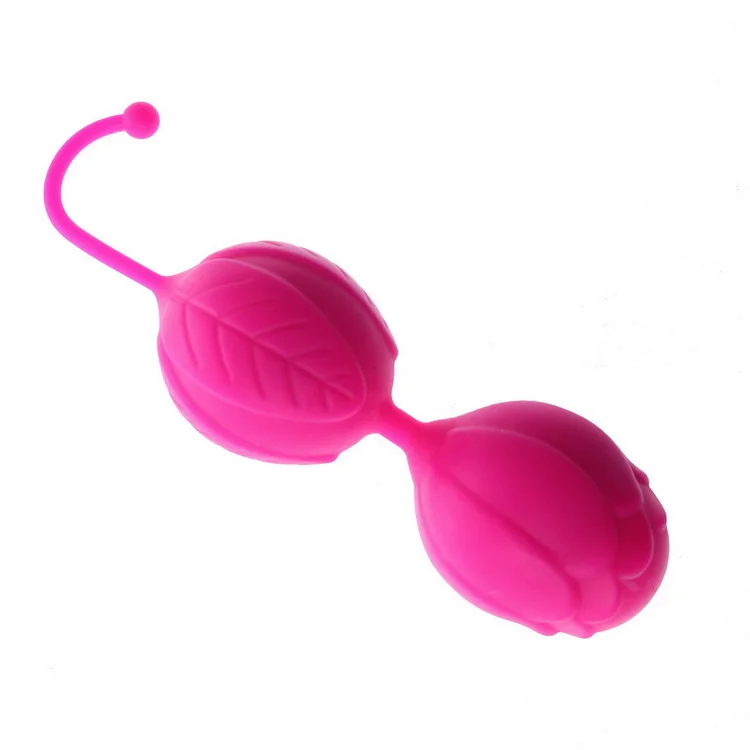 Silicone Rose Vagina Dumbbell Private Exercise Female Sex Toy