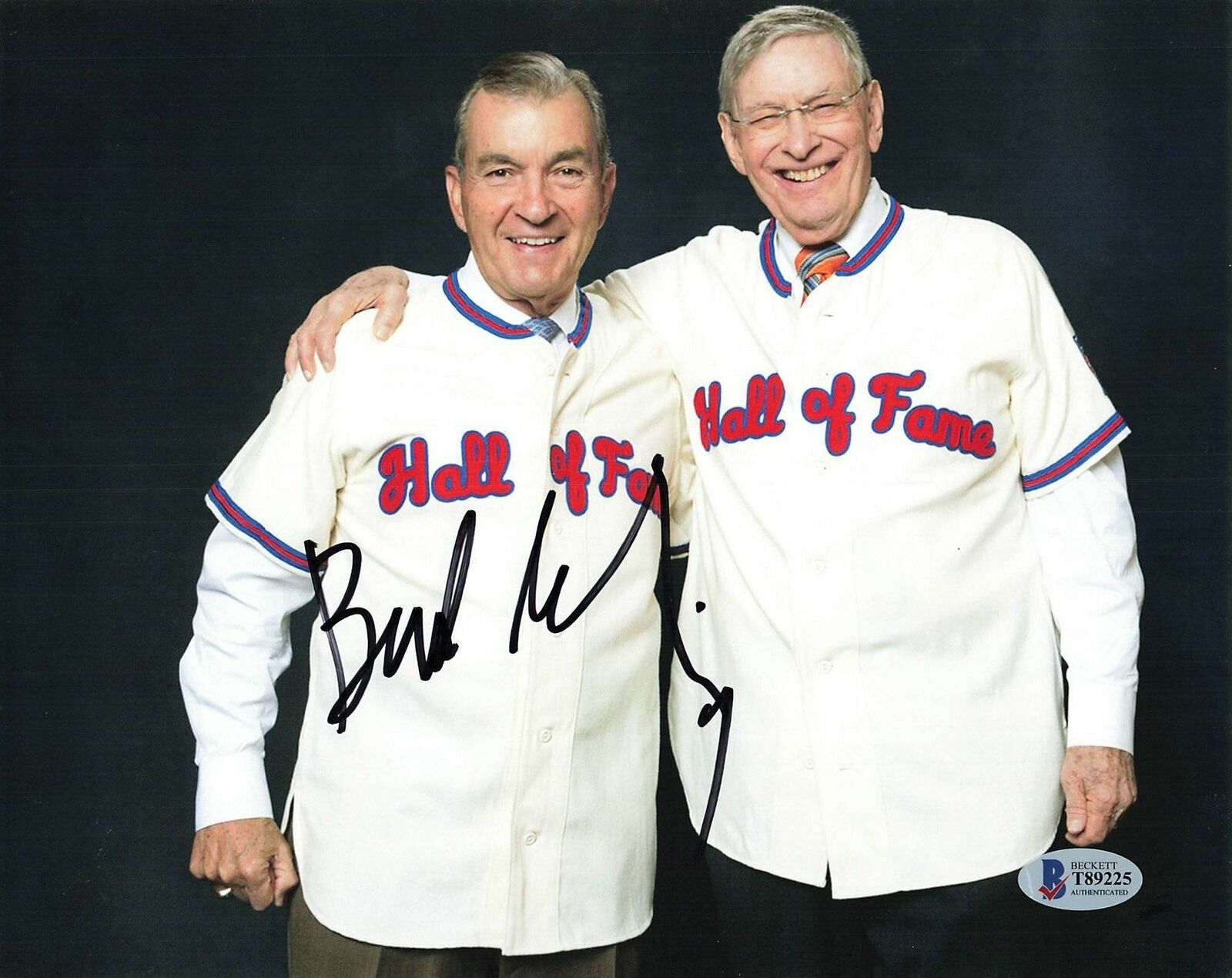 Allan Bud Selig signed 8x10 Photo Poster painting BAS Beckett Commissioner Autographed