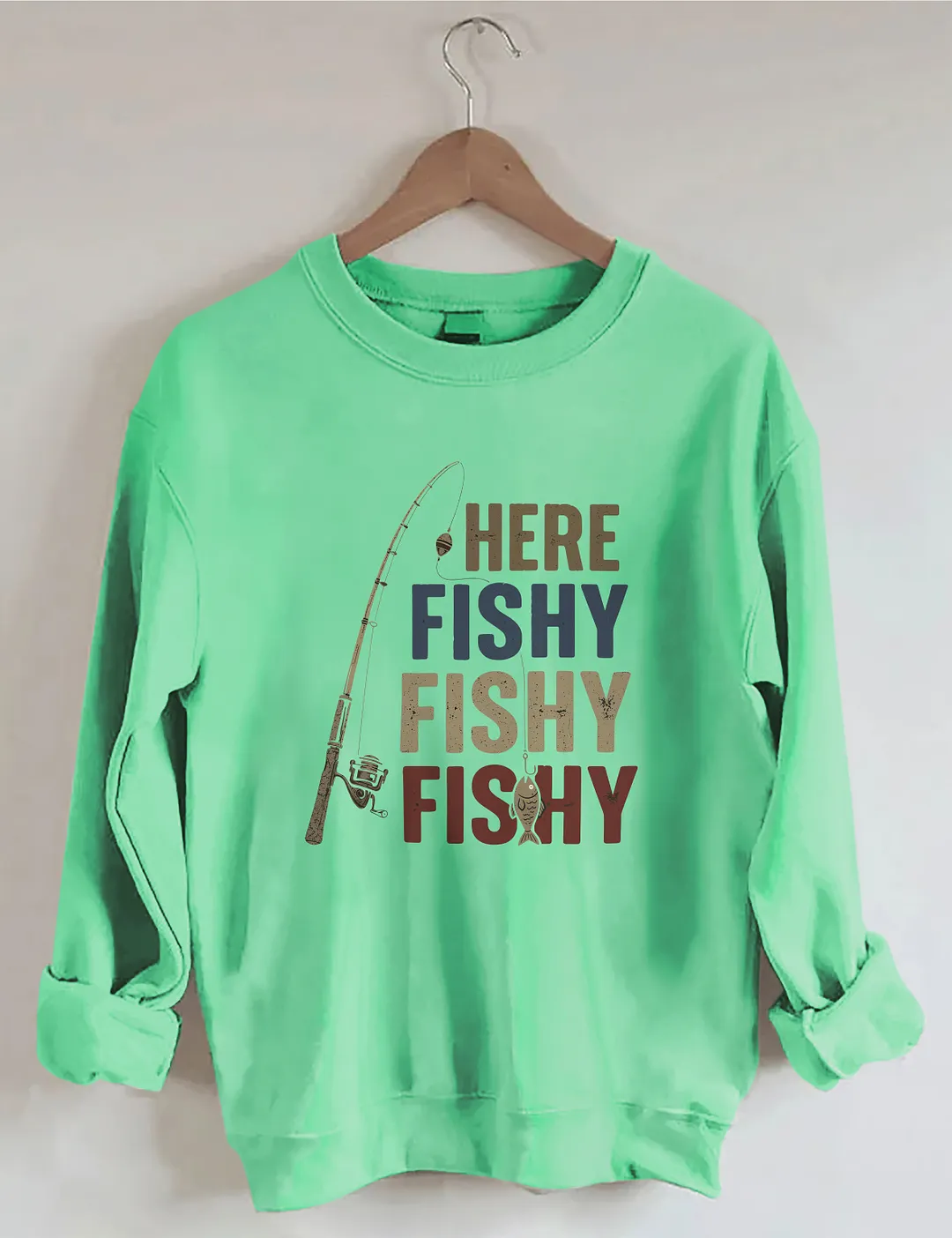 Here Fishy Sweatshirt