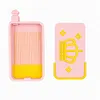 Crown Flip Cover Diamond Painting Sorting Tray with Spout (Pink)
