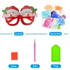 DIY Diamond Painting Christmas Funny Game Glasses | Witch Hat