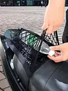 Motorcycle Helmet Storage Trunk Bag 4 Hooks Motorcycle Cargo Net Elastic Net Bag