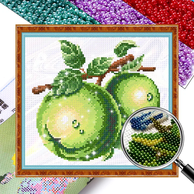 Stil Life- 9CT Bead Embroidery Cross Stitch(Partial Embroidery)