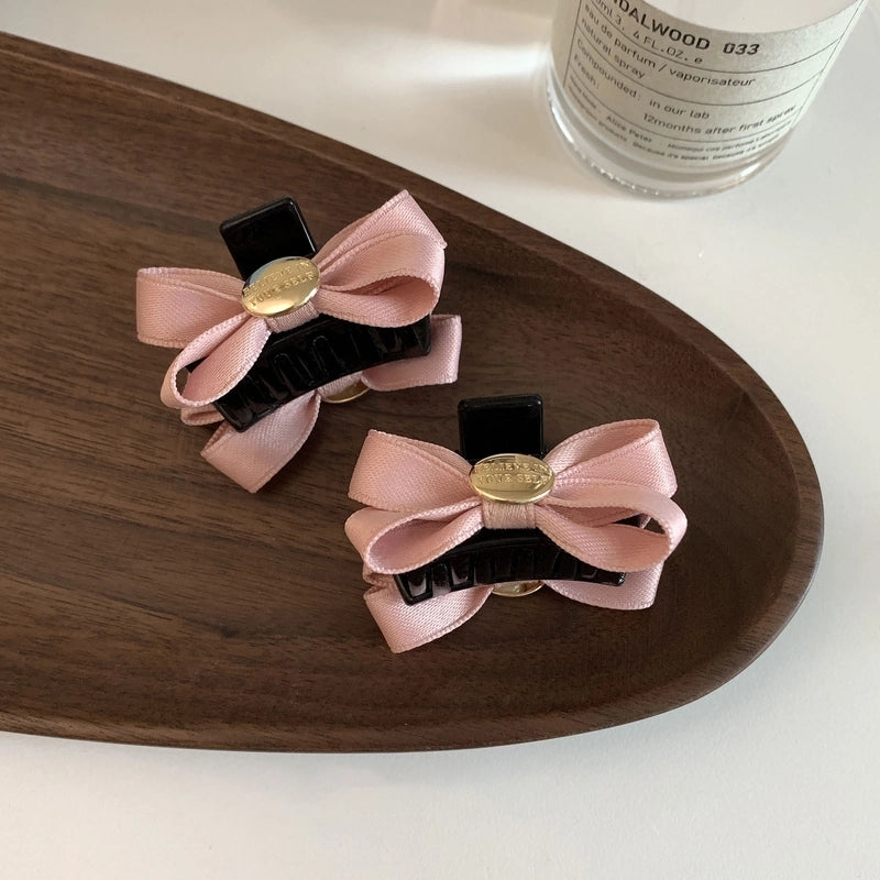 Sweet Bow Knot Cloth Hair Claws 1 Piece