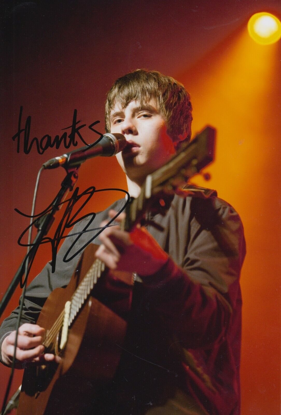 Jake Bugg Hand Signed 12x8 Photo Poster painting - Music Autograph 4.