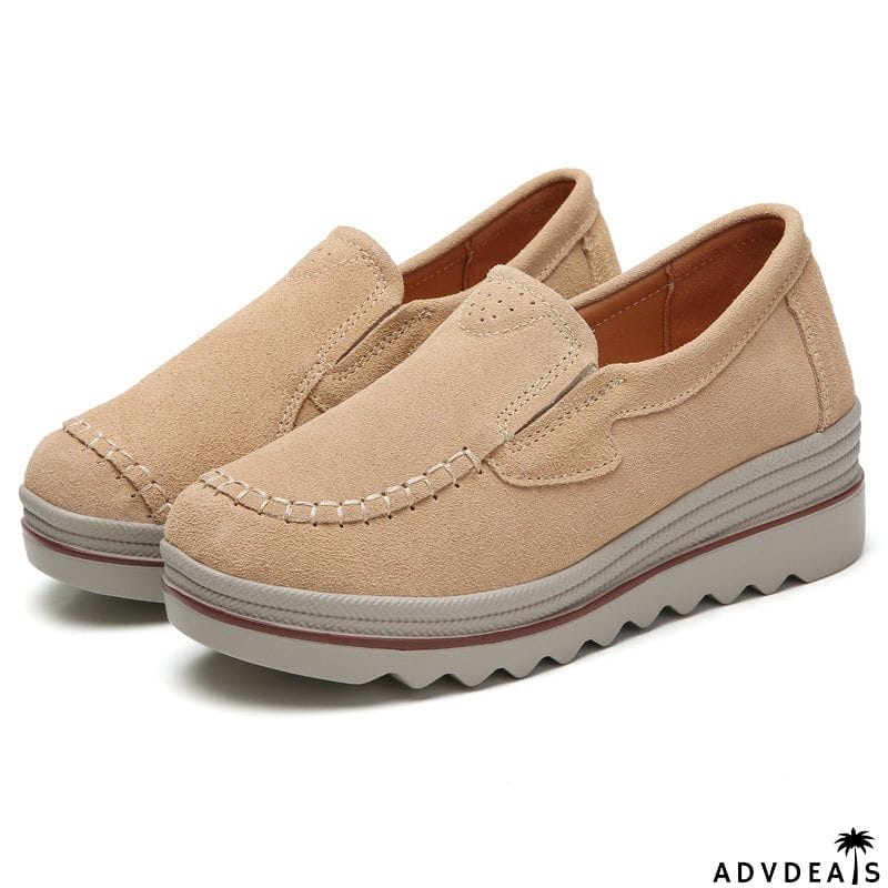 Fashion Extra Soft Lightweight Women Leather Loafers