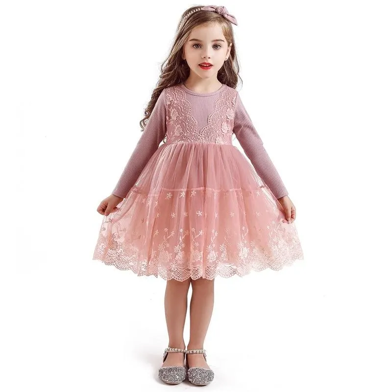 New Year Girls Knitted Dress Autumn Winter Clothes Reindeer Kids Dress for Little Girl Princess Cotton Warm Christmas Dresses