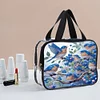 DIY Bluebird Diamond Painting Bling Strass Make-up Tasche große Aufbewahrungstasche