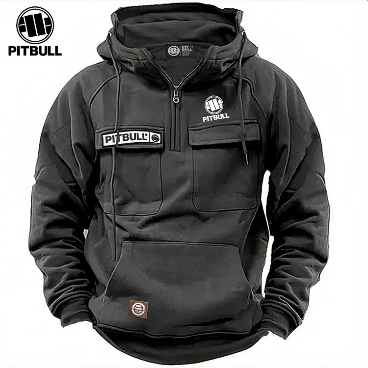 PITBULL&reg; Őszi/T&eacute;li Kapucnis Pul&oacute;ver