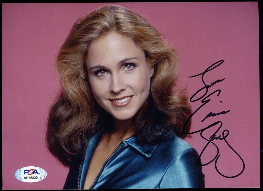 Erin Gray PSA DNA Coa Signed 6x8 Buck Rogers Photo Poster painting Certified Autograph