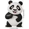 Panda DIY Acrylic Shaking Head 5D DIY Diamond Art Tabletop Ornament Home Decor