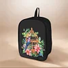 (US Local)DIY Special Shape Diamond Art School Bag Diamond Art Knapsack Kit