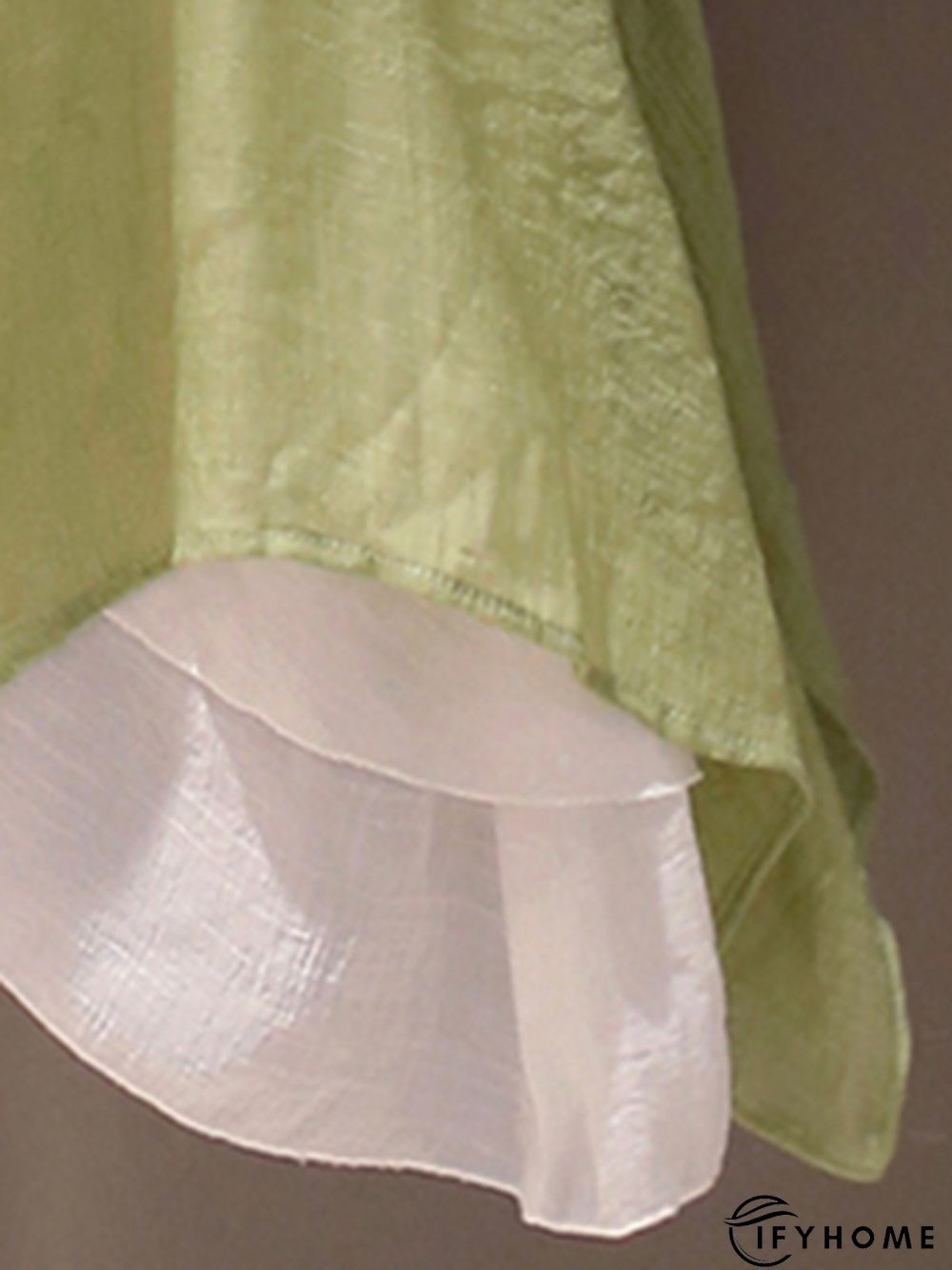 Casual Crew Neck Two Piece Buttoned Casual Dress | IFYHOME