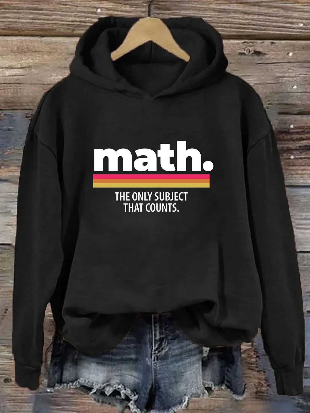 Math The Only Subject That Counts Hoodie