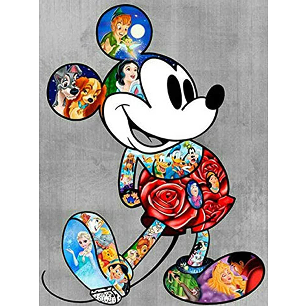 

Cartoon Mouse - Round Drill Diamond Painting - 30*40CM, Round diamond 30*40cm, 501 Original