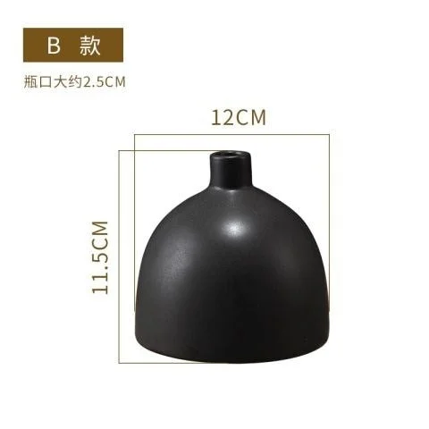 Japanese Ceramic Vase Living Room Decoration Minimalism Flower Vases for Homes Decor Table Decoration Accessories White Vase