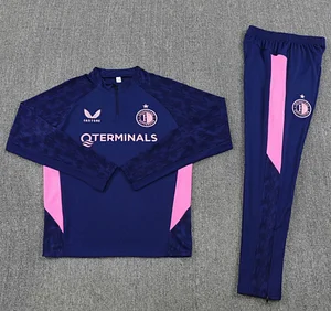 2025/2026 season Feyenoord Rotterdam half-pull training suit football jersey 1:1 Thai quality suit