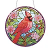 Diamond Painting Acrylic Single-Side Cardinal Hanging Pendant for Office Decor