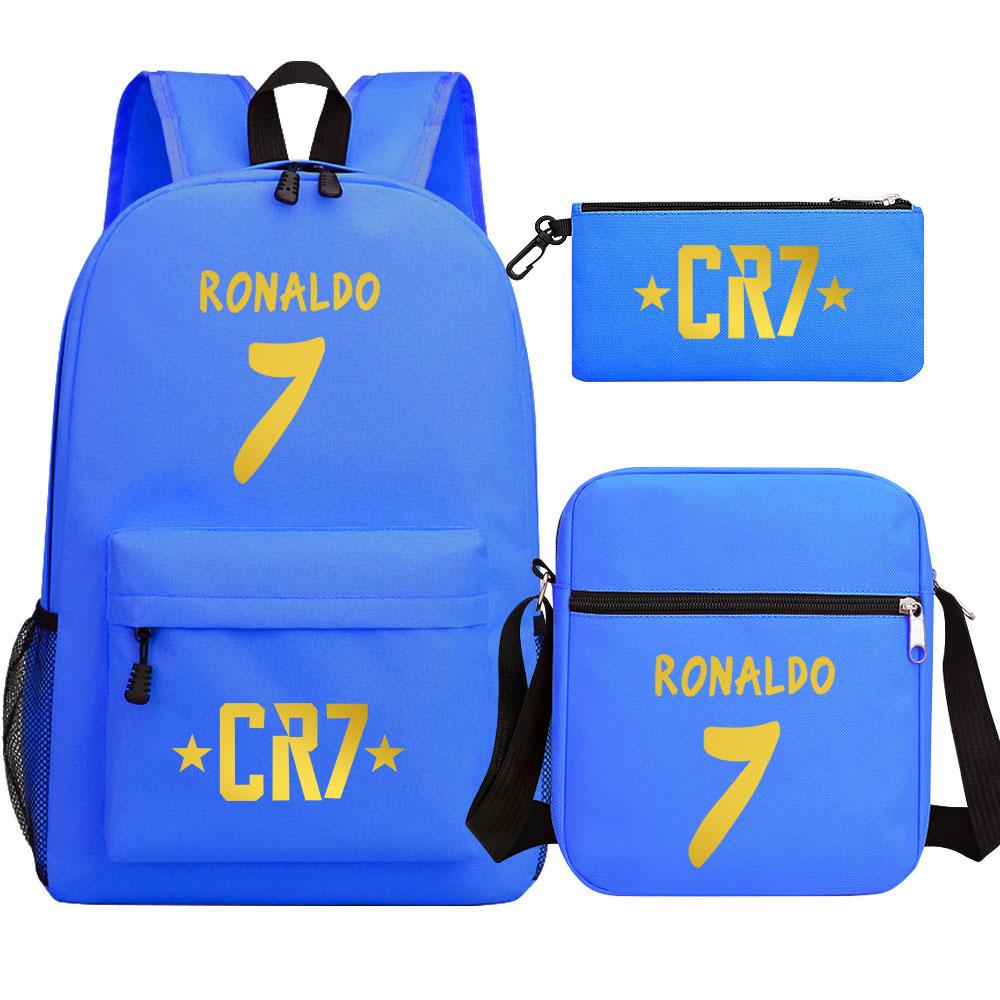 Mayoulove Cristiano Ronaldo Backpack Lightweight Design for School and Outdoor Activities-Mayoulove