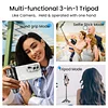 Mini Phone Selfie Stick 3 in 1 Portable Phone Tripod Handheld Stabilizer