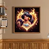 Cartoon-7 Full 14CT DIY Stamped Cross Stitch Kits Needlework Embroidery Kit 11.81x11.81inch Cross Stitch Art and Crafts Kits for Beginners Adults Home Decor