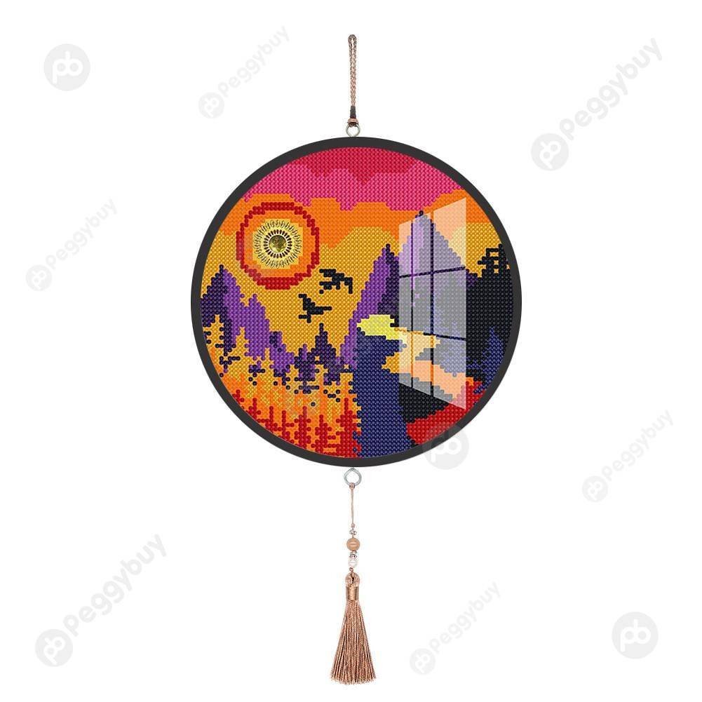 

Sun Set-DIY Creative Diamond Pendant, 501 Original