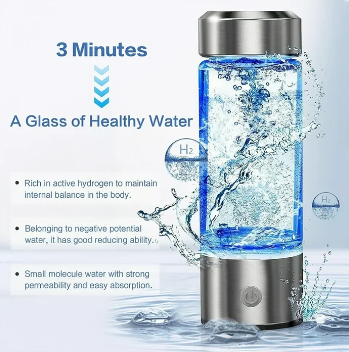 HydroSip Hydrogen Water Bottle