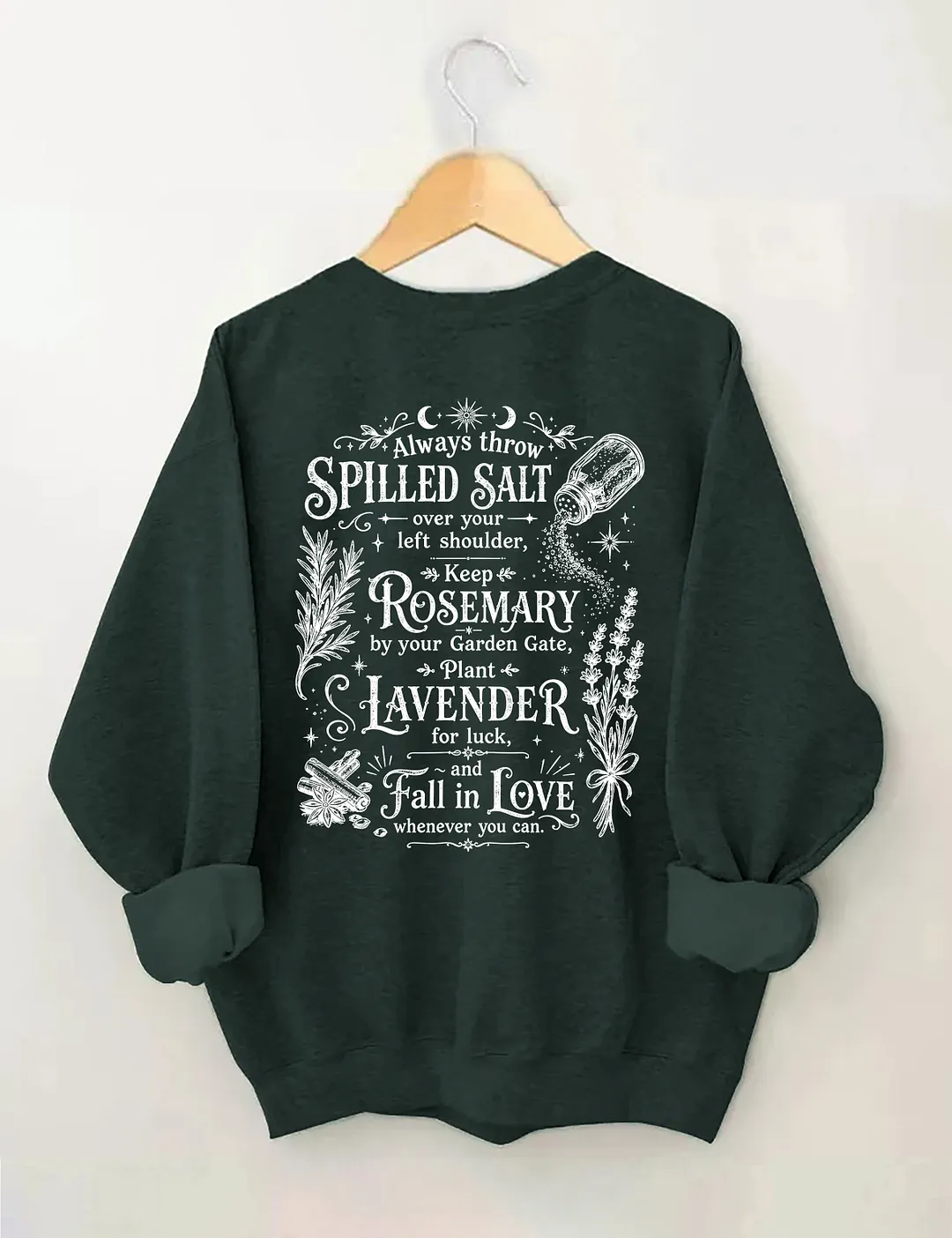 Magic Practical Owens Sisters Apothecary Sweatshirt