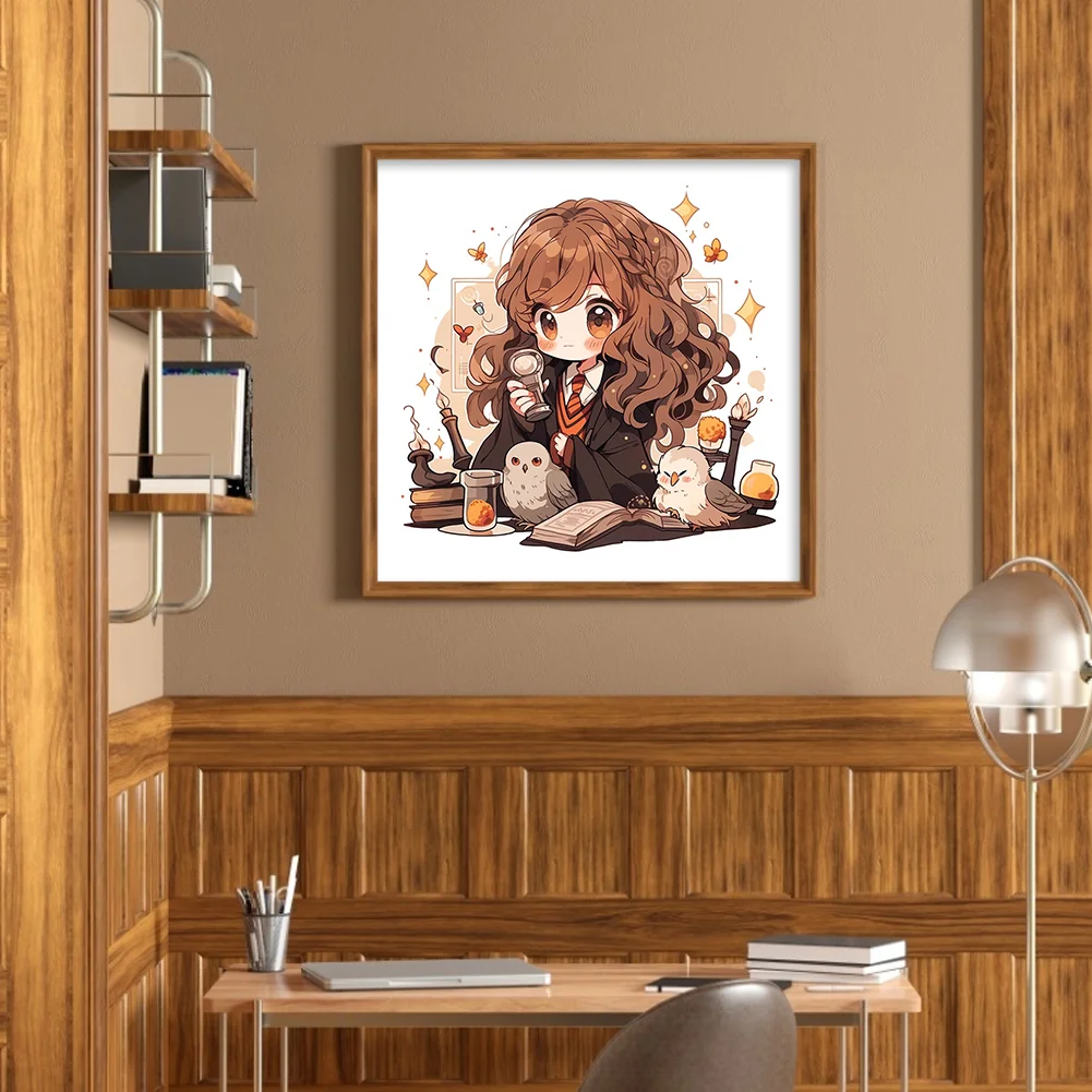 Diamond Painting - Full Round Drill - Hermione Granger(Canvas|40*40cm)