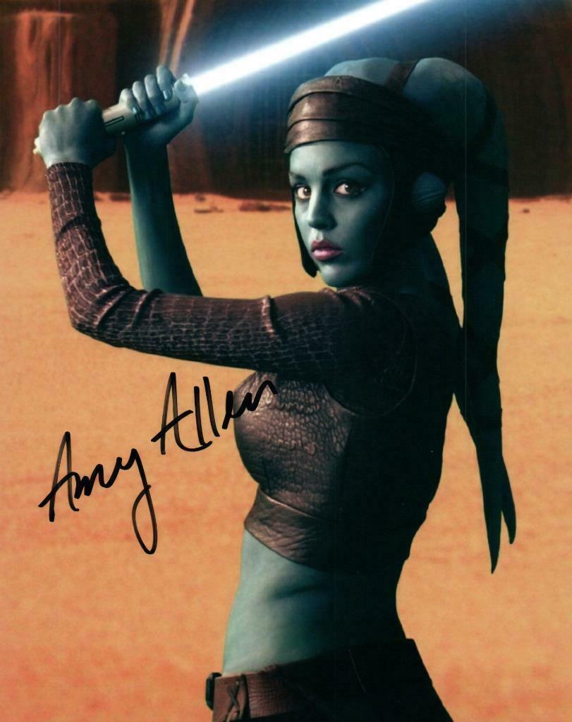 Amy Allen Autographed Signed 8x10 Photo Poster painting ( Star Wars ) REPRINT