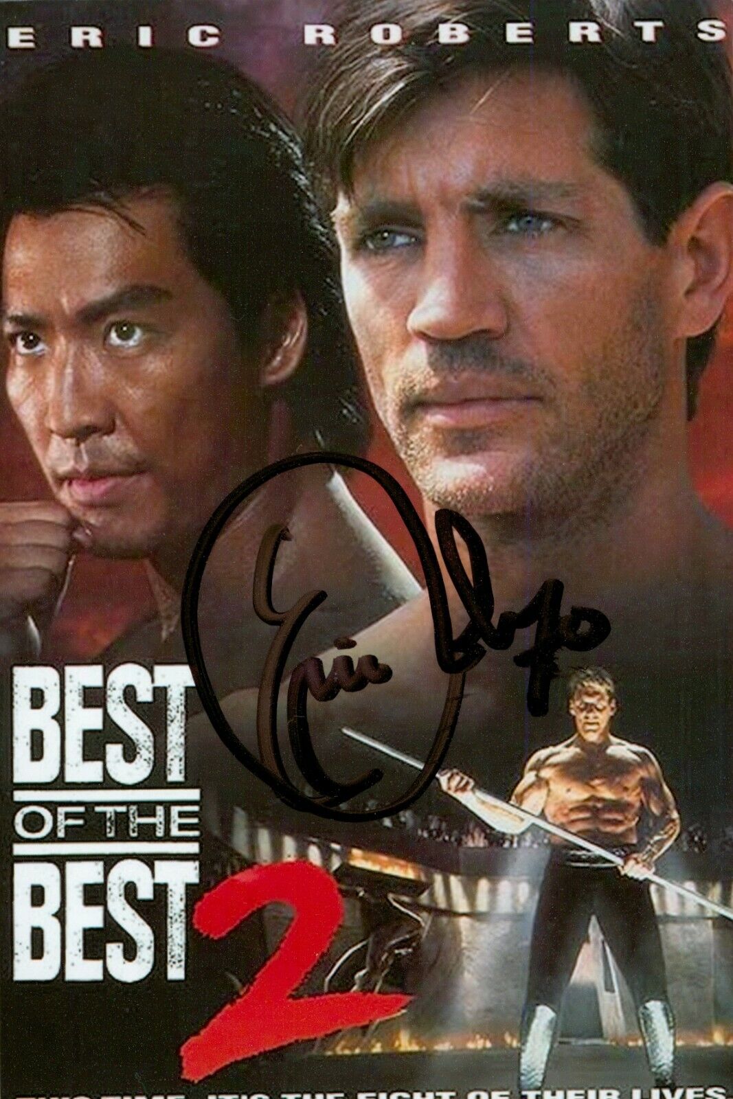 Eric Roberts Signed 6x4 Photo Poster painting Doctor Who Master Best of the Best Autograph + COA