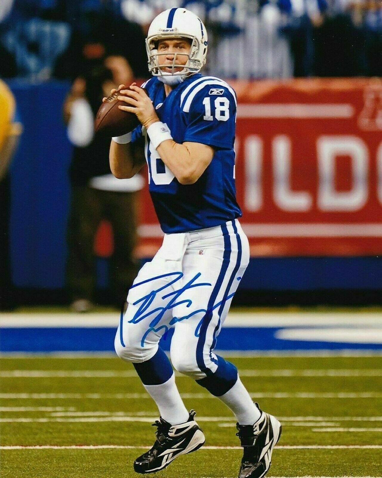 Peyton Manning Autographed Signed 8x10 Photo Poster painting HOF NFL Indianapolis Colts REPRINT