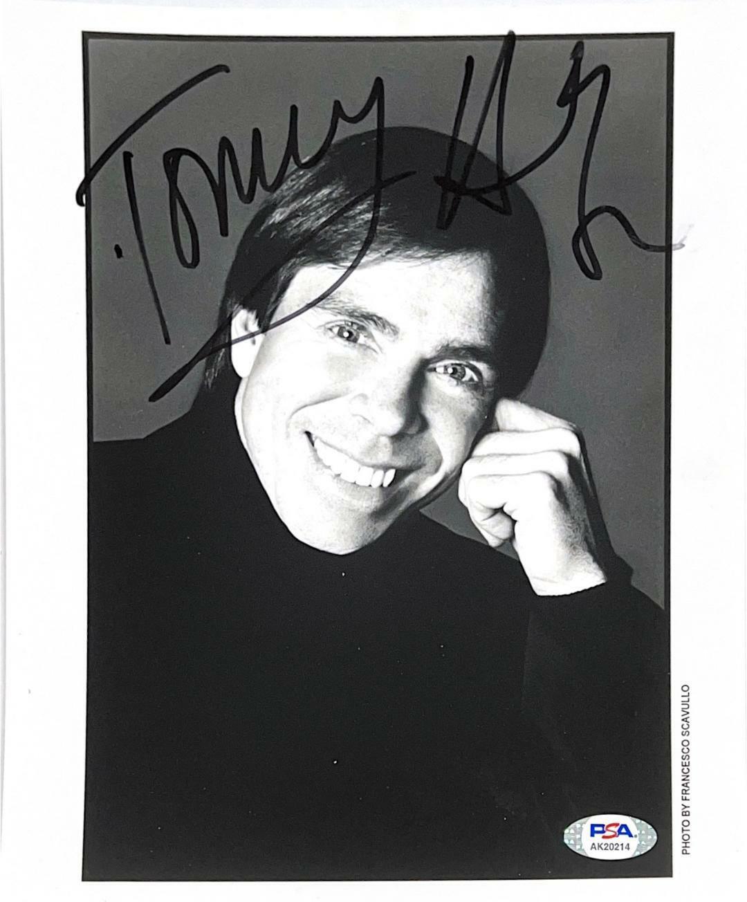 TOMMY HILFIGER HAND SIGNED AUTOGRAPHED 8X0 STUDIO Photo Poster painting WITH PSA DNA COA 1