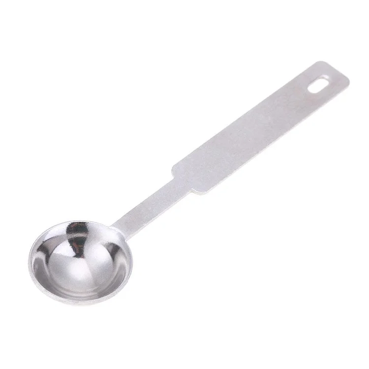 Stainless Steel Lacquer Spoon Vintage DIY Sealing Stamp Spoon Portable for Gifts