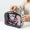 DIY Diamond Painting Portable Travel Makeup Bag Transparent PET Large Capacity Cosmetic Bag Kits