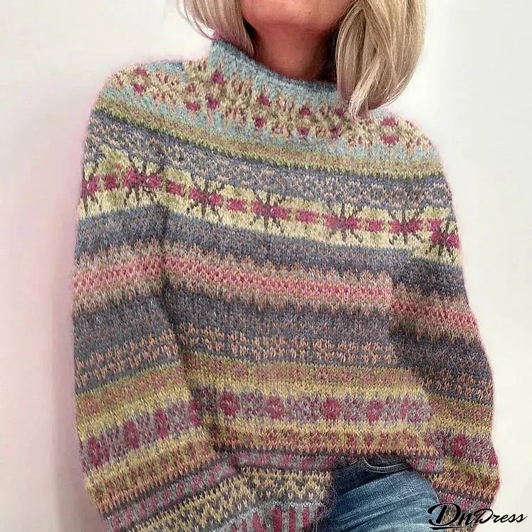 Special Round Neck Short Sleeve Sweater