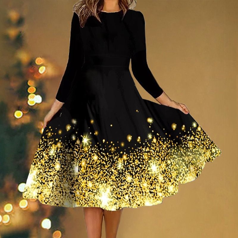 Fashion monochromatic plus size long skirt