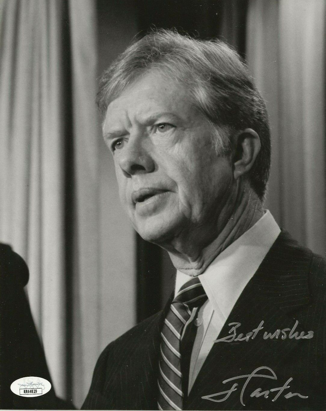 Jimmy Carter REAL hand SIGNED Photo Poster painting #1 JSA COA Autographed USA President