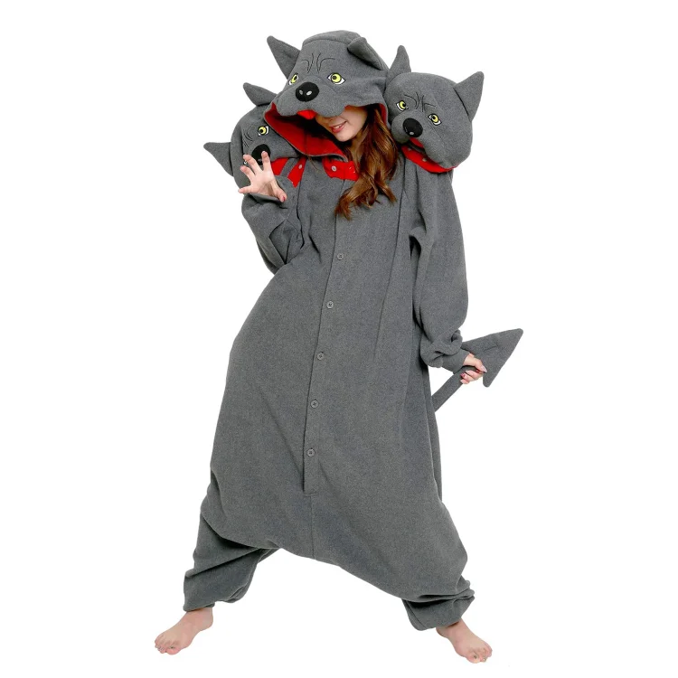 Cerberus Onesie Adults