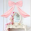 Large Bow Decor Satin Ribbon Bow Tie Giant Hanging Bowknot Party Wall Decoration