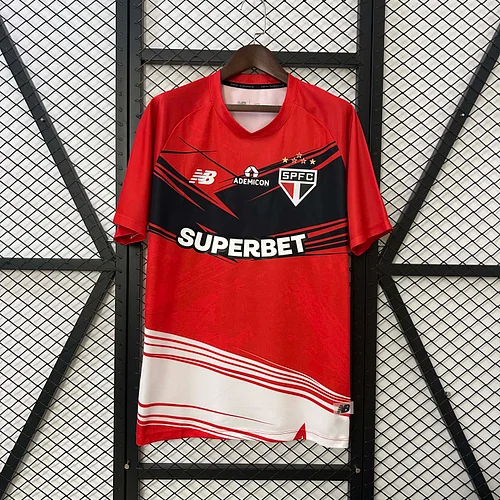 2025/2026 São Paulo Goalkeeper Red Jersey 1:1 Thai Quality