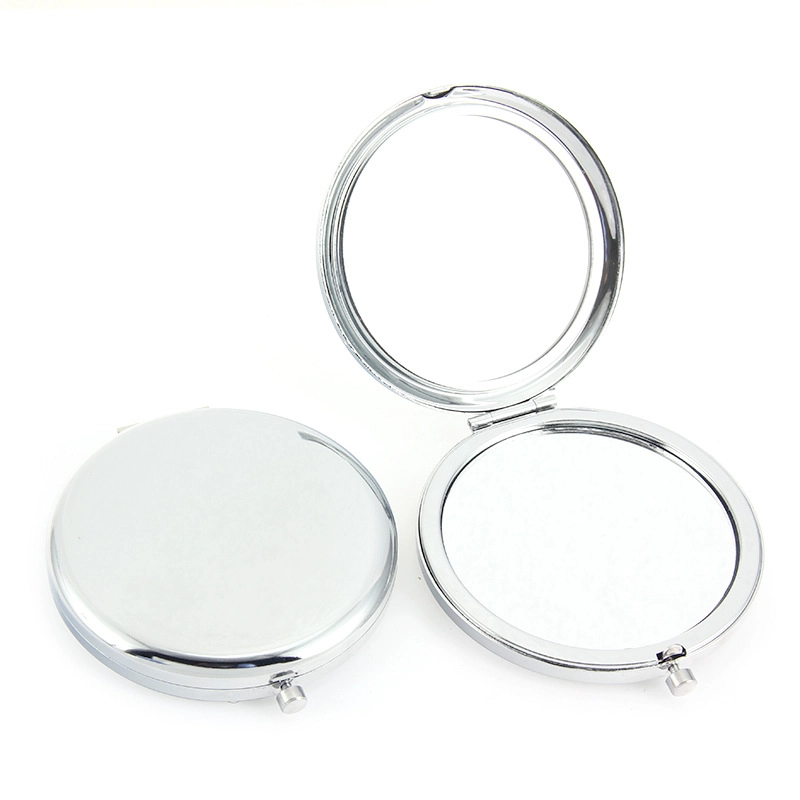 Minimalist Geometric Pu Leather Glass Iron Mirror 1 Piece