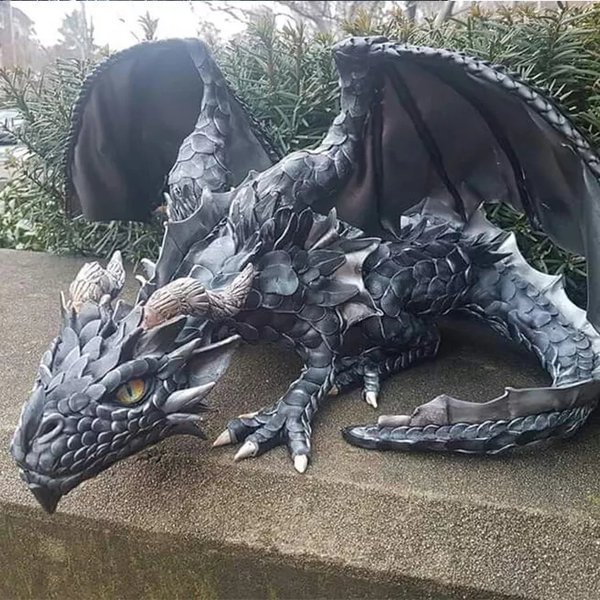 Large Dragon Sculpture-Dragon Guardian