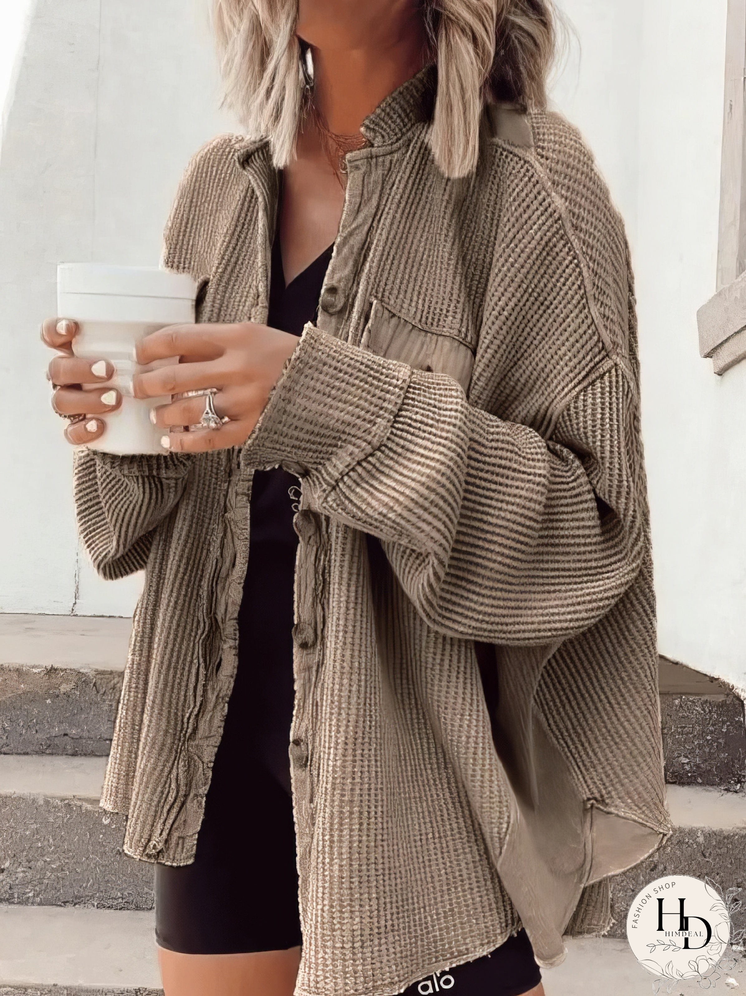 Versatile Long Knit Cardigan